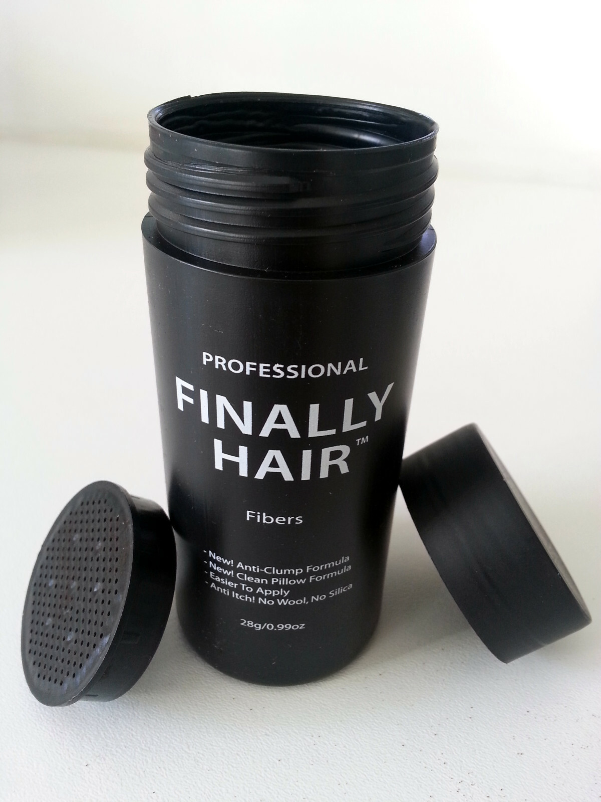 Finally Hair “Empty” Applicator Bottle Refillable Use With Refill Bag Holds 28g