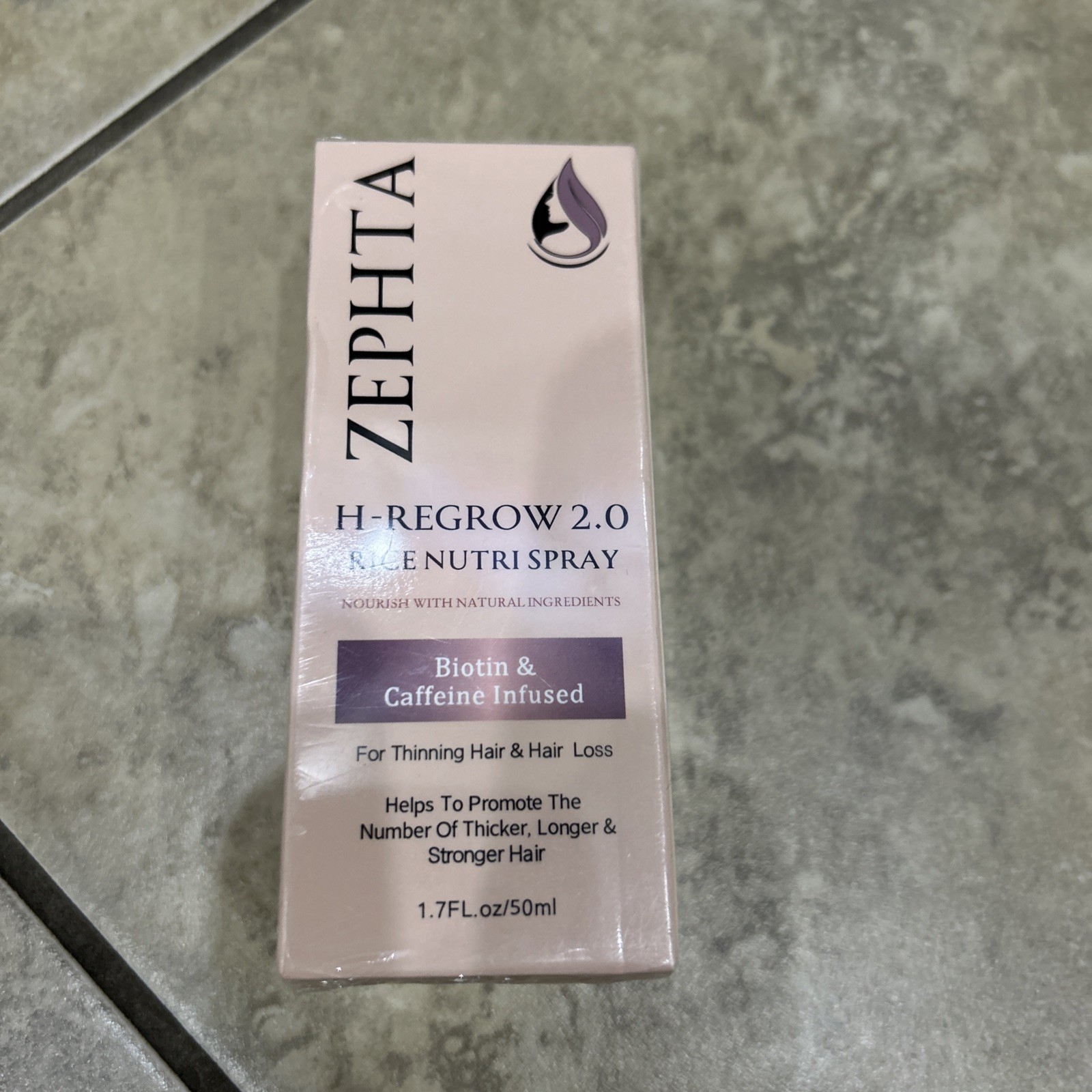 ZEPHTA H-Regrow 2.0 Rice Nutri Spray For Thinning Hair & Hair Loss (Exp 12/2028)
