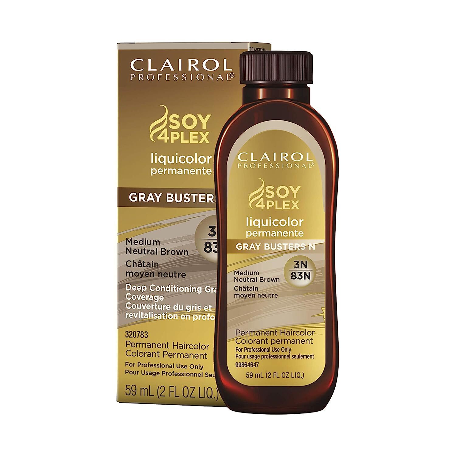 Clairol Soy 4PLEX Permanent Hair Color Liquid 2 oz – Pick Your Color