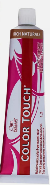 Wella Color Touch Multidimensional DEMI PERMANENT 3/0 Dark Brown 2oz NO BOX