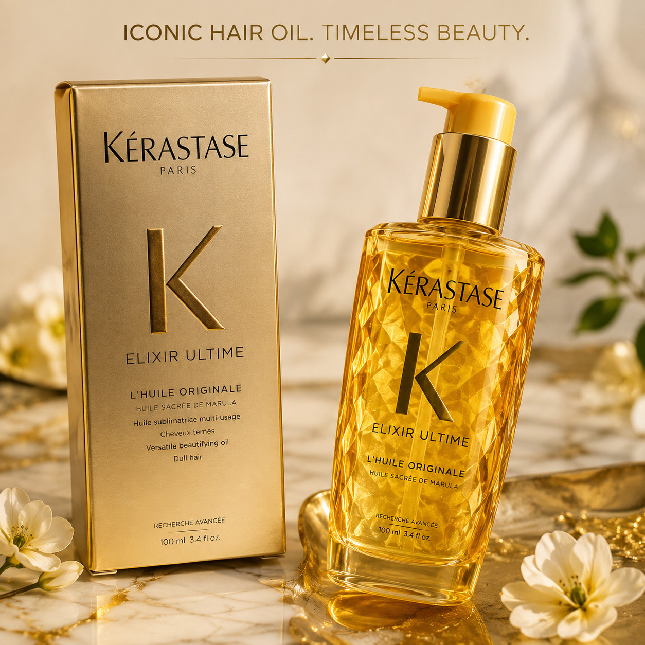 Kerastase Elixir Ultime L’Huile Original Hair Oil – 3.4 fl. oz.