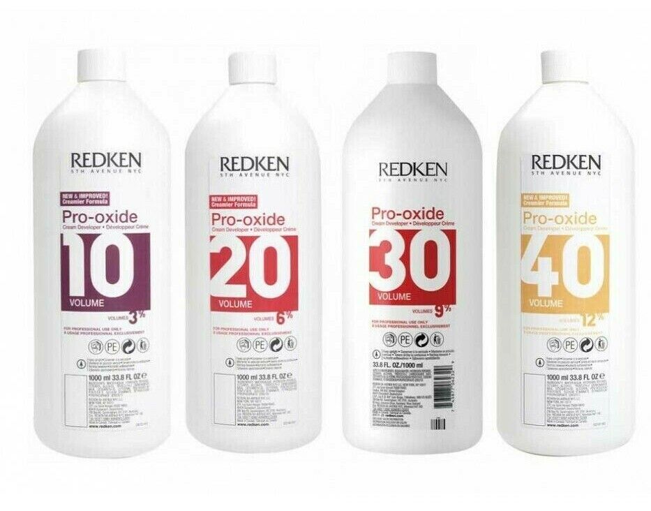 Redken Pro-oxide Cream Developer – 10, 20, 30, 40 Vol – Pick Volume