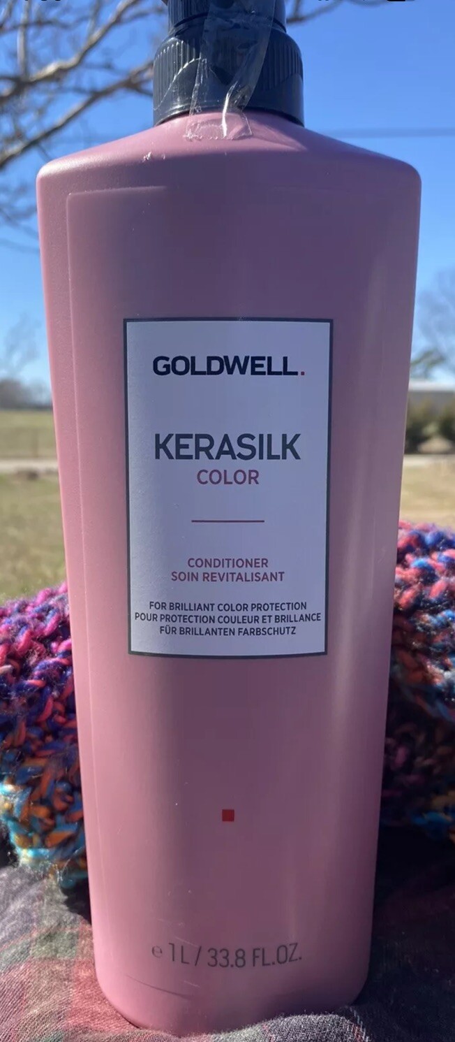 Goldwell KERASILK COLOR Conditioner 💕For Brilliant Color Protection 33.8oz💕