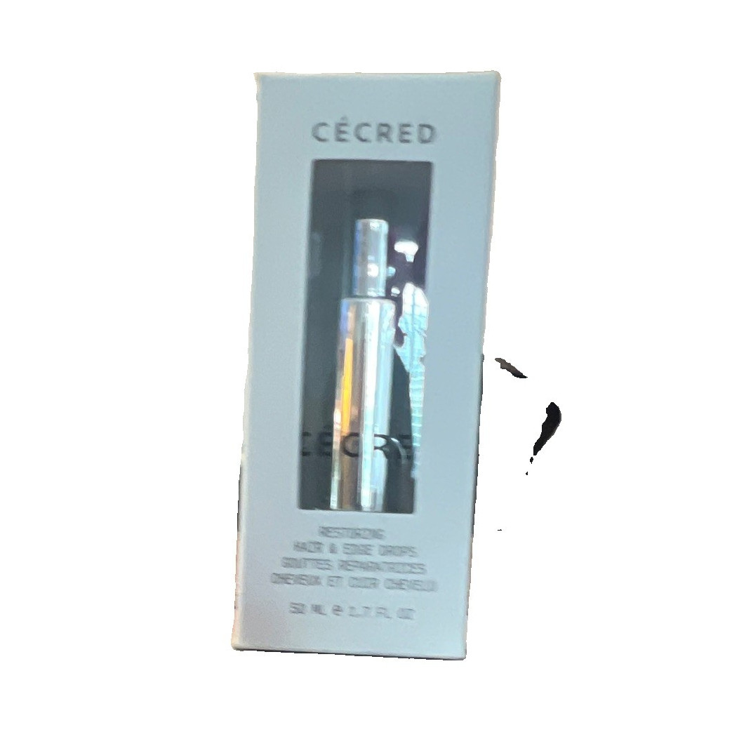 CÉCRED Restoring Hair & Edge Drops Hair Oil, 30 mL / 1.0 fl oz