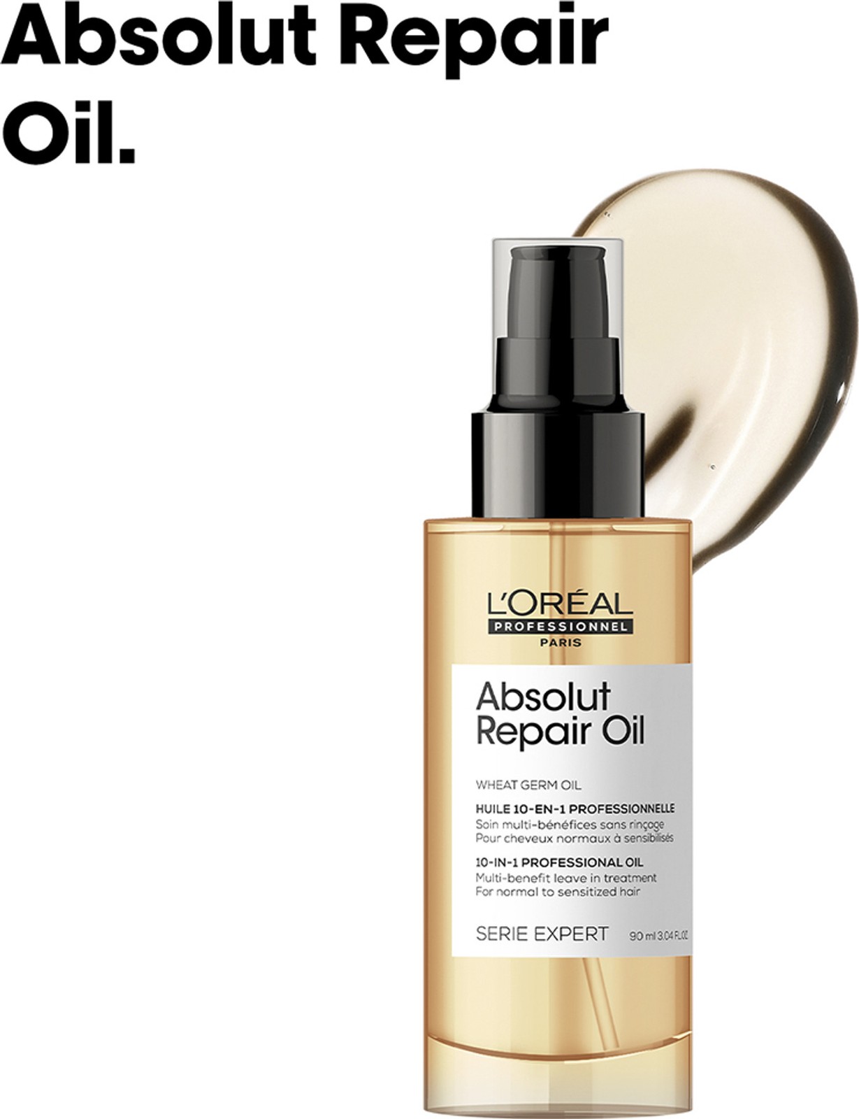 Hair Serum Absolut Repair 10-in-1 Damaged Hair L’Oreal Professionnel 90ml 3.04oz