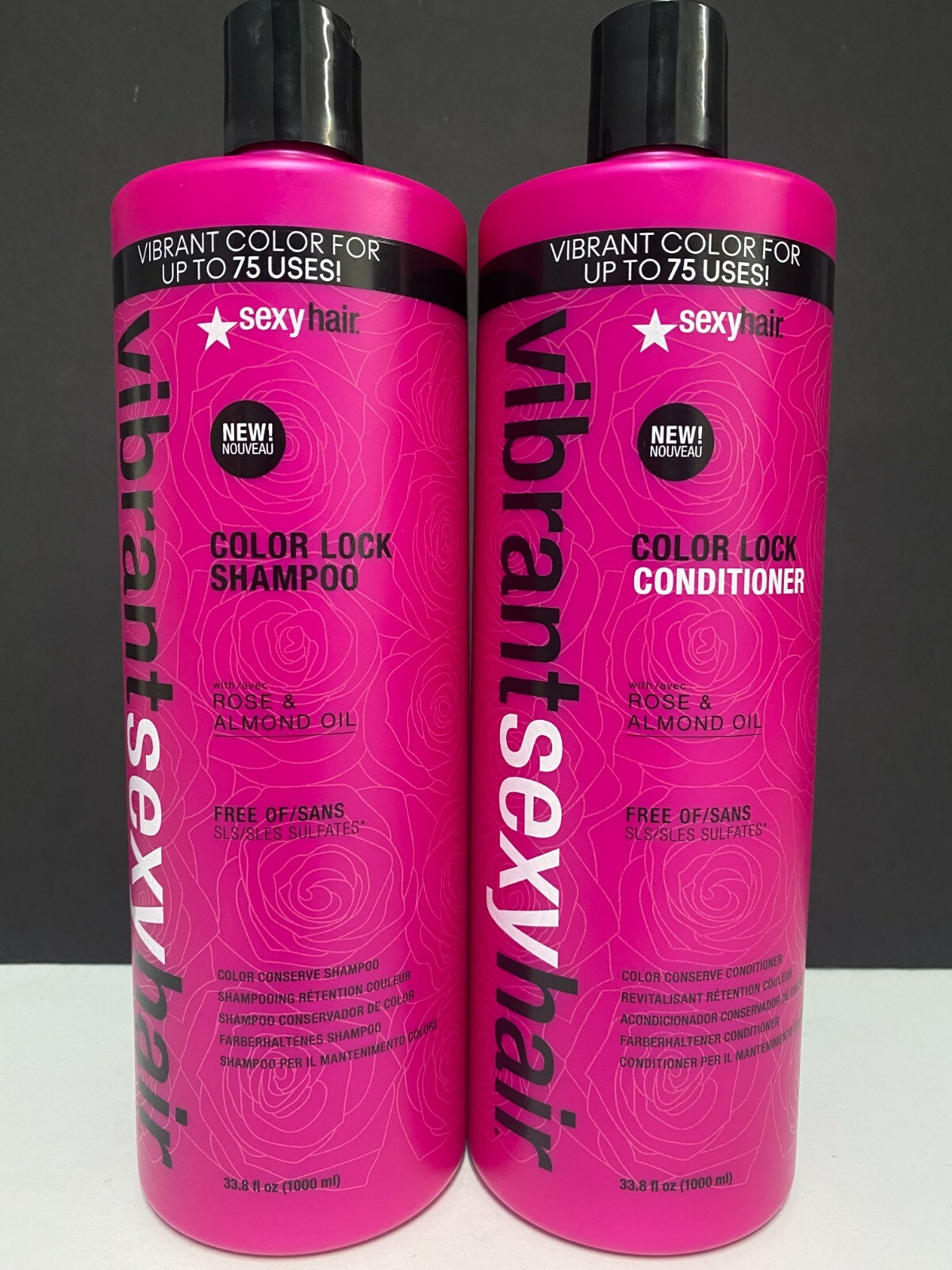 Vibrant Sexy Hair Color Lock Shampoo & Conditioner – 33.8 fl oz each