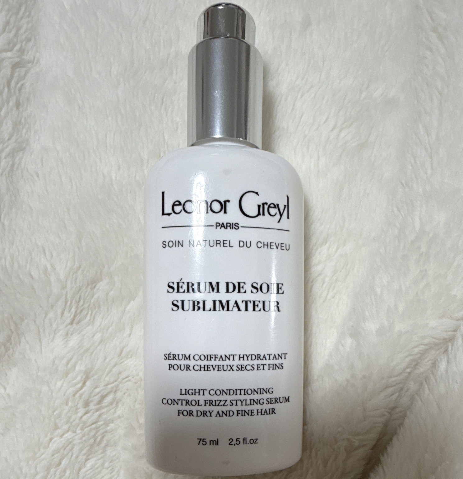 Leonor Greyl Serum de Soie Sublimateur Hydrating Anti-Frizz Serum 2.5oz