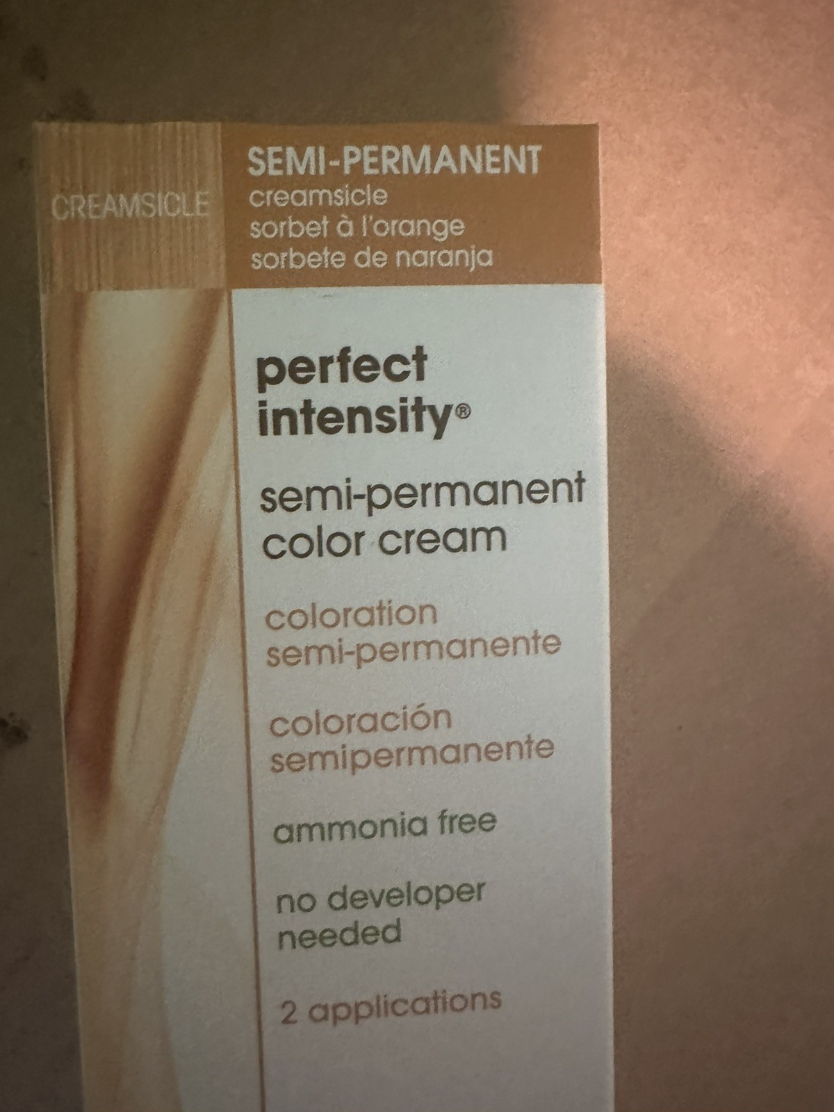 One N Only ARGAN OIL Perfect Intensity Semi Permanent Hair Color 3 oz – 4 Boxes