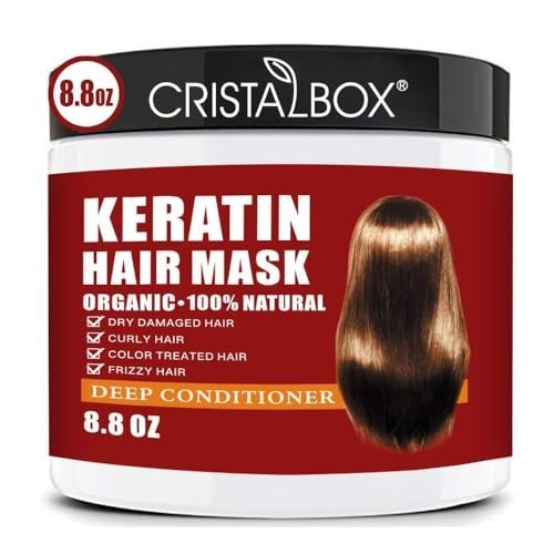 Keratin Hair Mask Deep Conditioner for Dry Damaged Hair 250g Repair Treatment