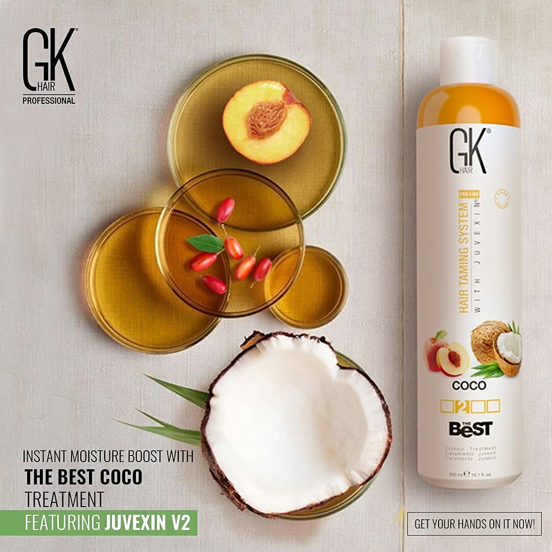 GK HAIR Best COCO 10.1 fl Oz Brazilian Blowout Women Keratin Treatment Smoothing