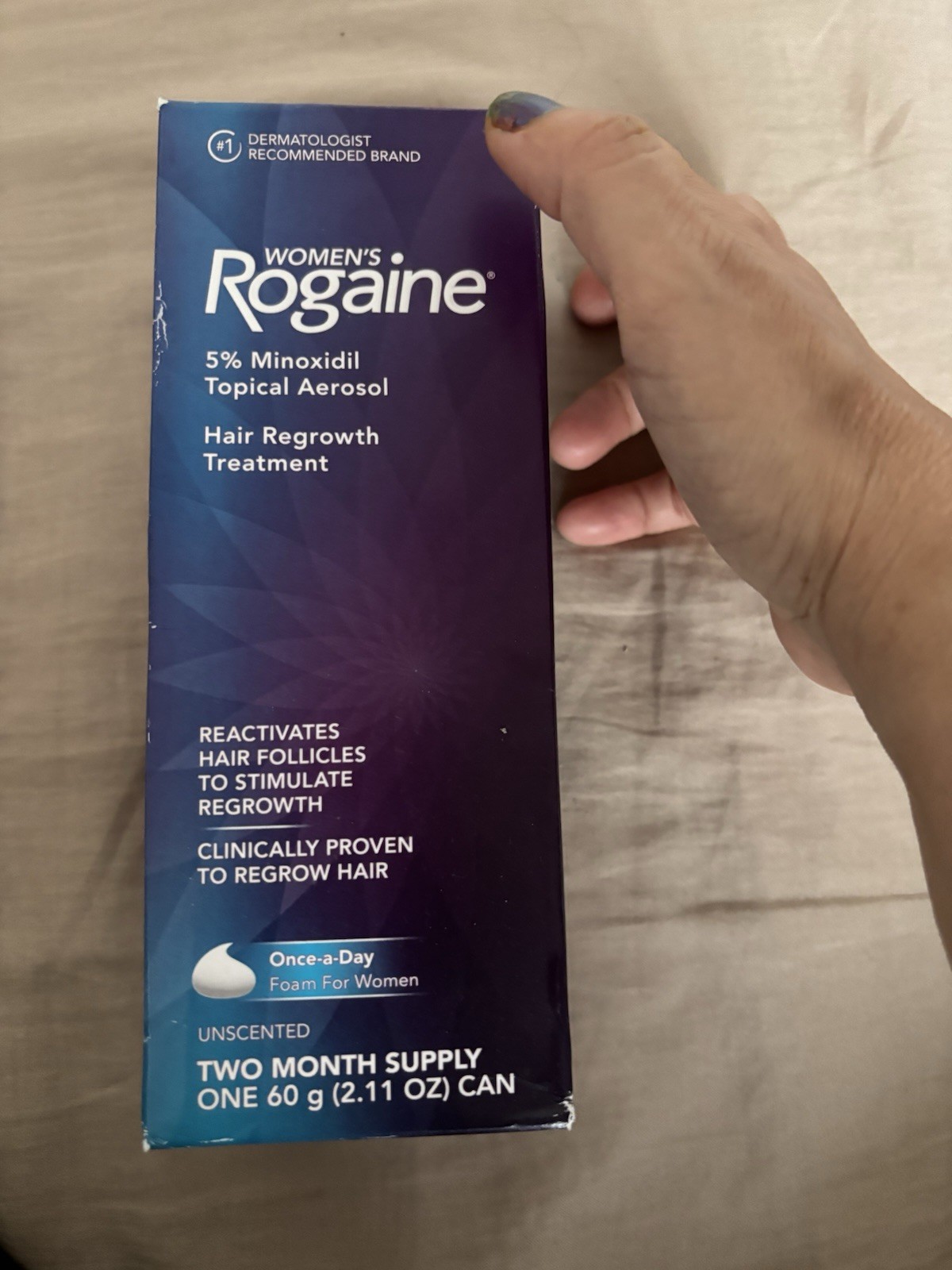 Women’s ROGAINE Hair Regrowth Treatment Foam 2 Month Supply