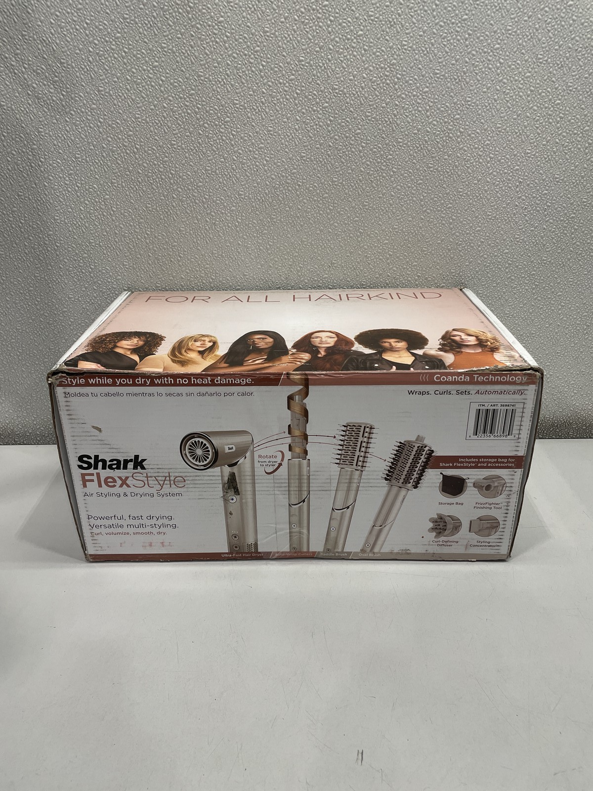 Shark Flex Style Air Styling & Drying System Champagne HD455CO