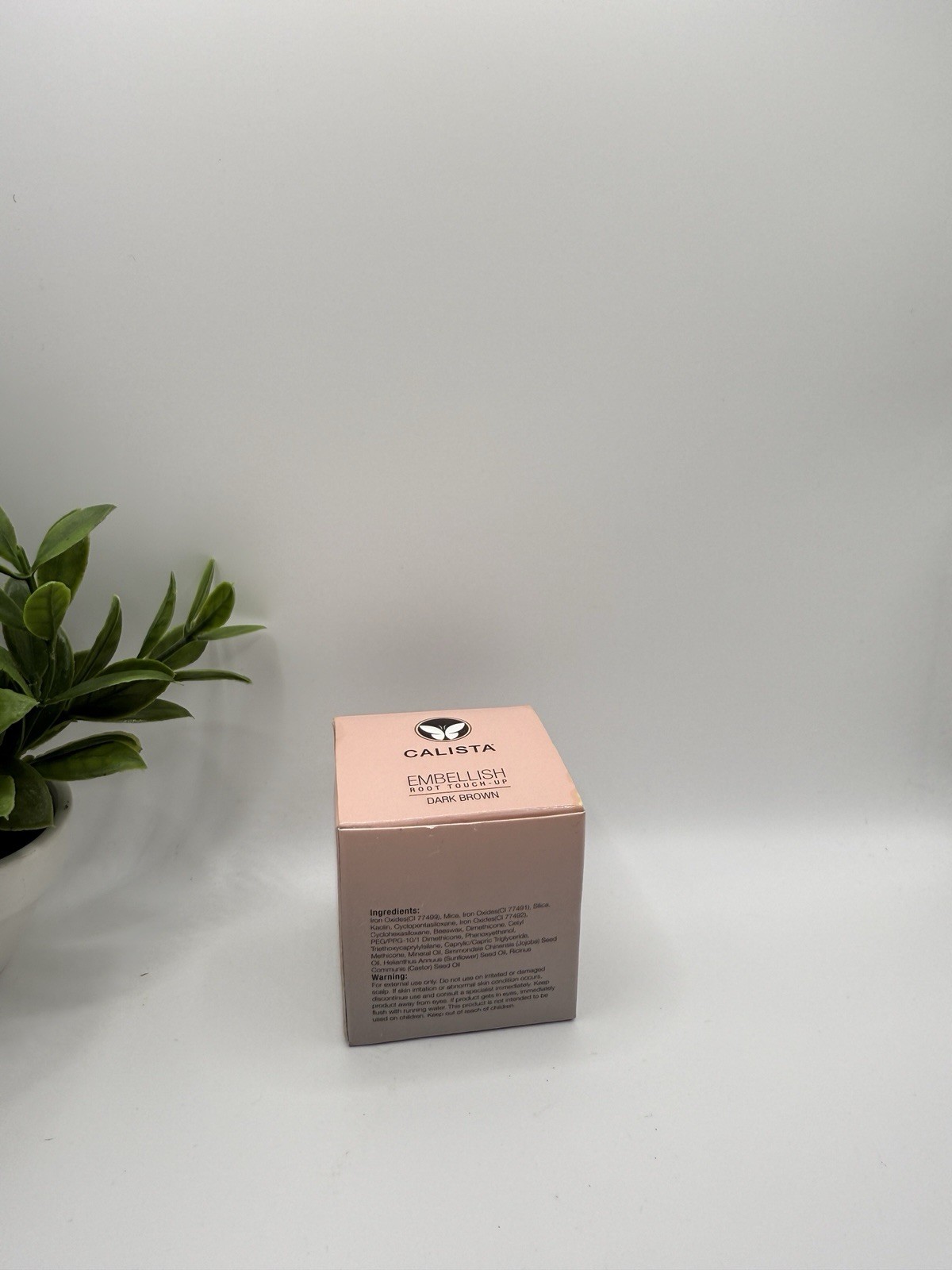 CALISTA ~ EMBELLISH ROOT TOUCH UP ~ DARK BROWN ~ 0.35 OZ
