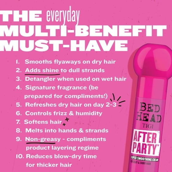 Super Smoothing Hair Cream for Frizzy & Dull Hair, Shine Enhancer, 3.38 fl oz