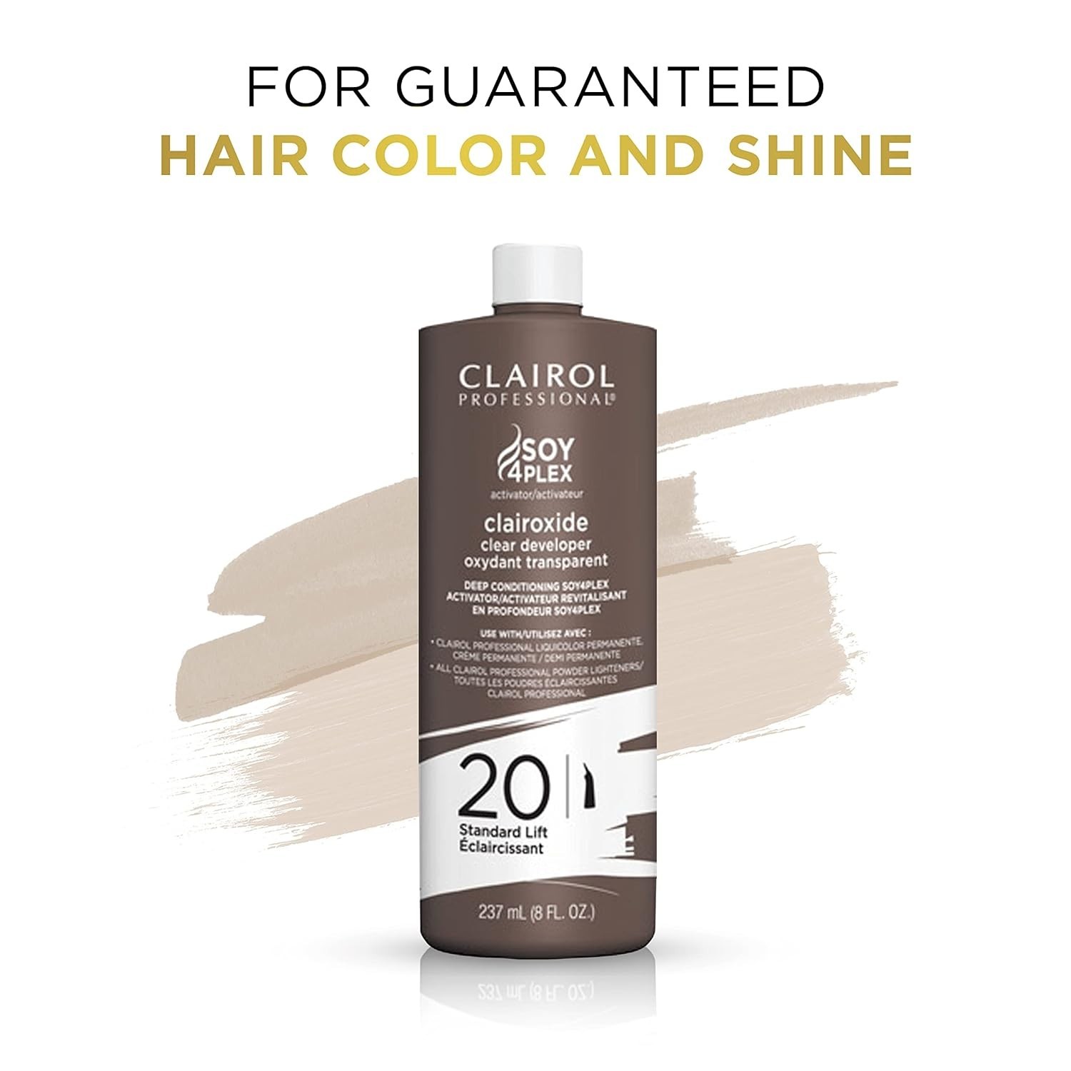 Clairol Professional Soy 4 Plex Clairoxide 20 Volume Clear Developer 16oz NEW!