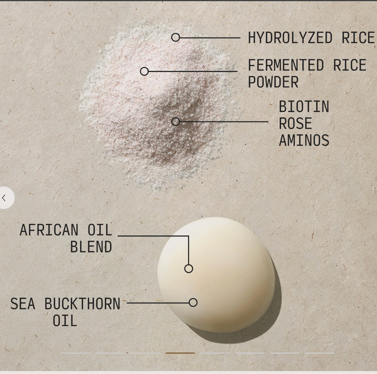 Cécred Fermented Rice and Rose Protein Ritual – New – 4 Strengthening Treatments