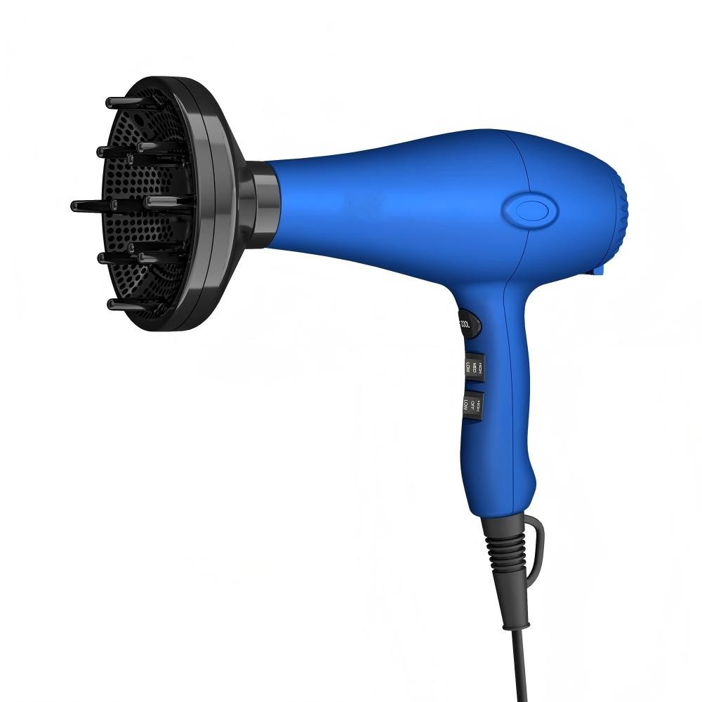 Professional Ionic Hair Dryer Fast Drying Blow Dryer 3 Heat/2 Speed Diffuser