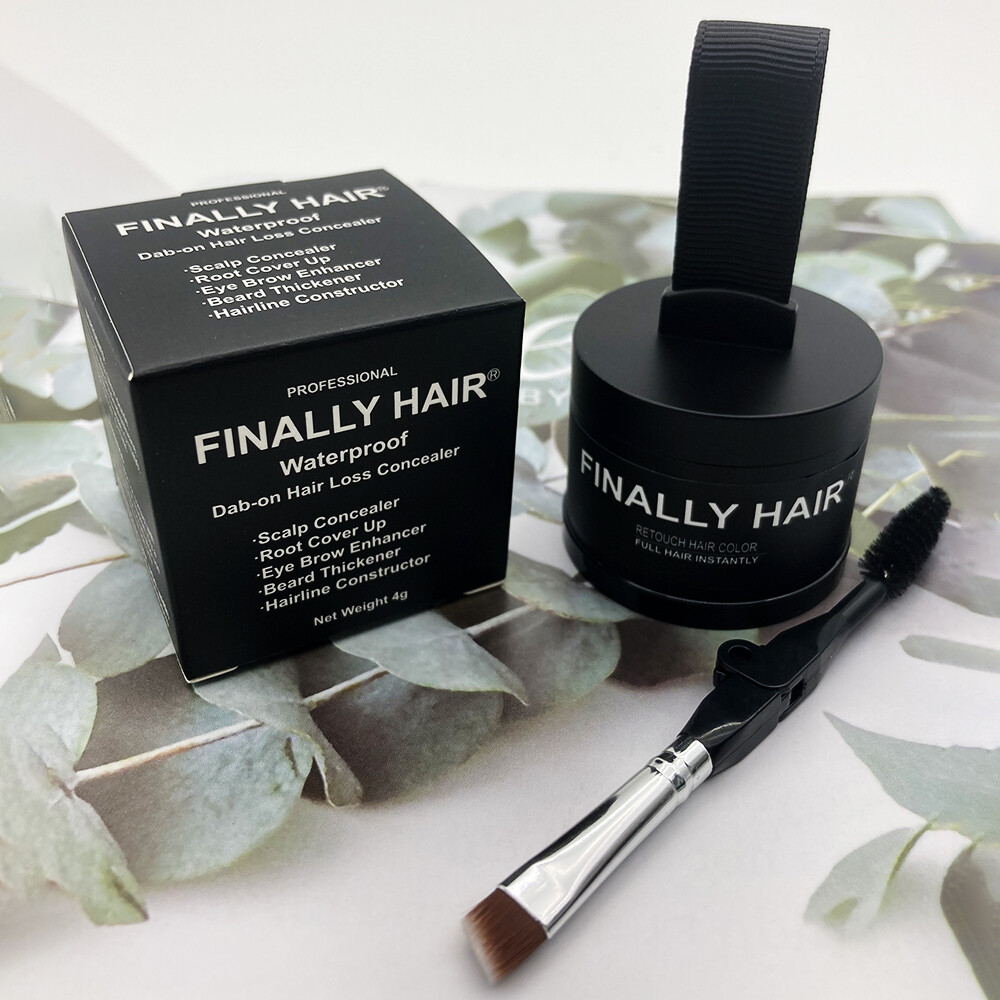 Waterproof Hair Fibers Hair Loss Cover Up Concealer Thickener by Finally Hair