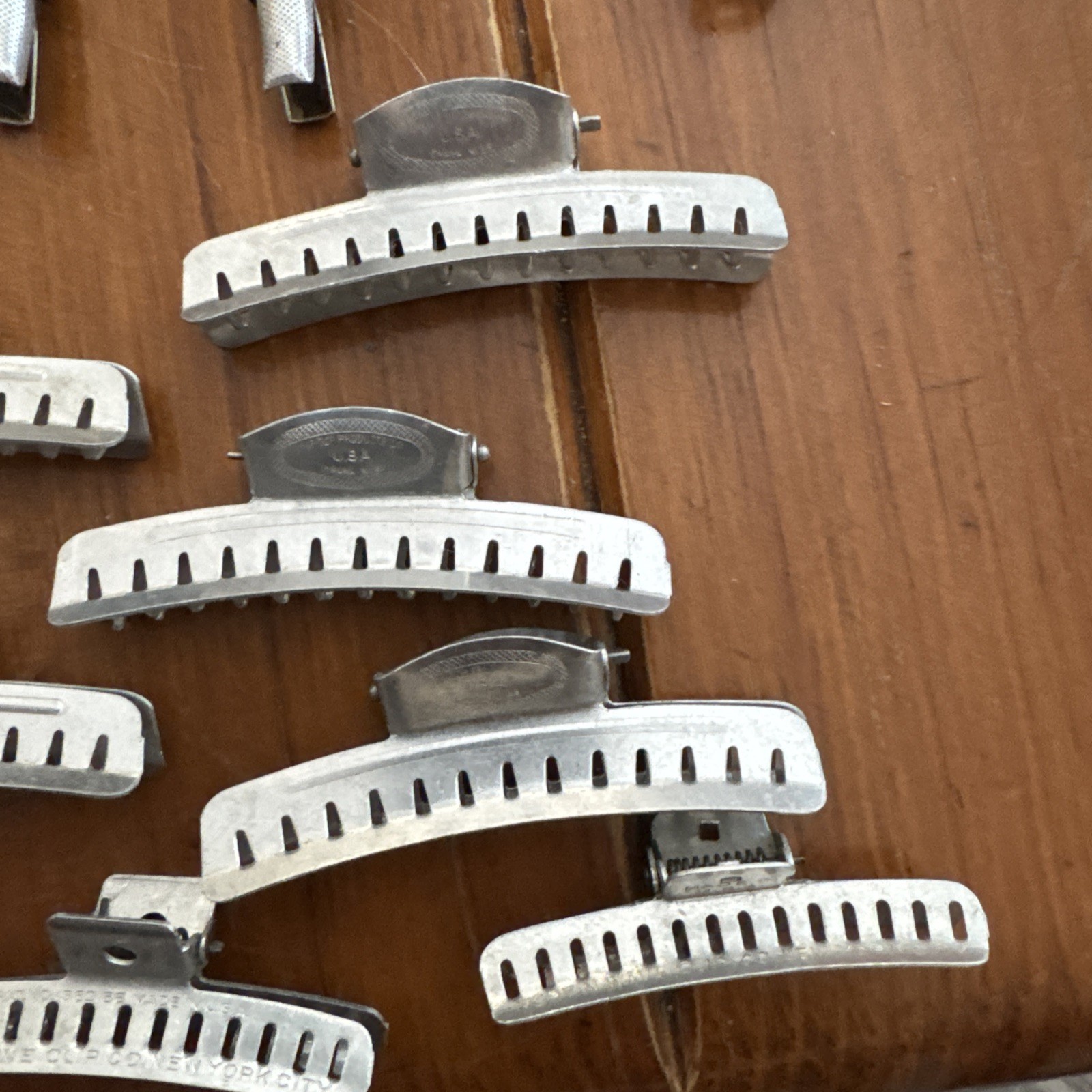 Vintage 40 GOODY TIP-TOP Aluminum Hair Curlers Perm Rods Clips Mixed Unbranded