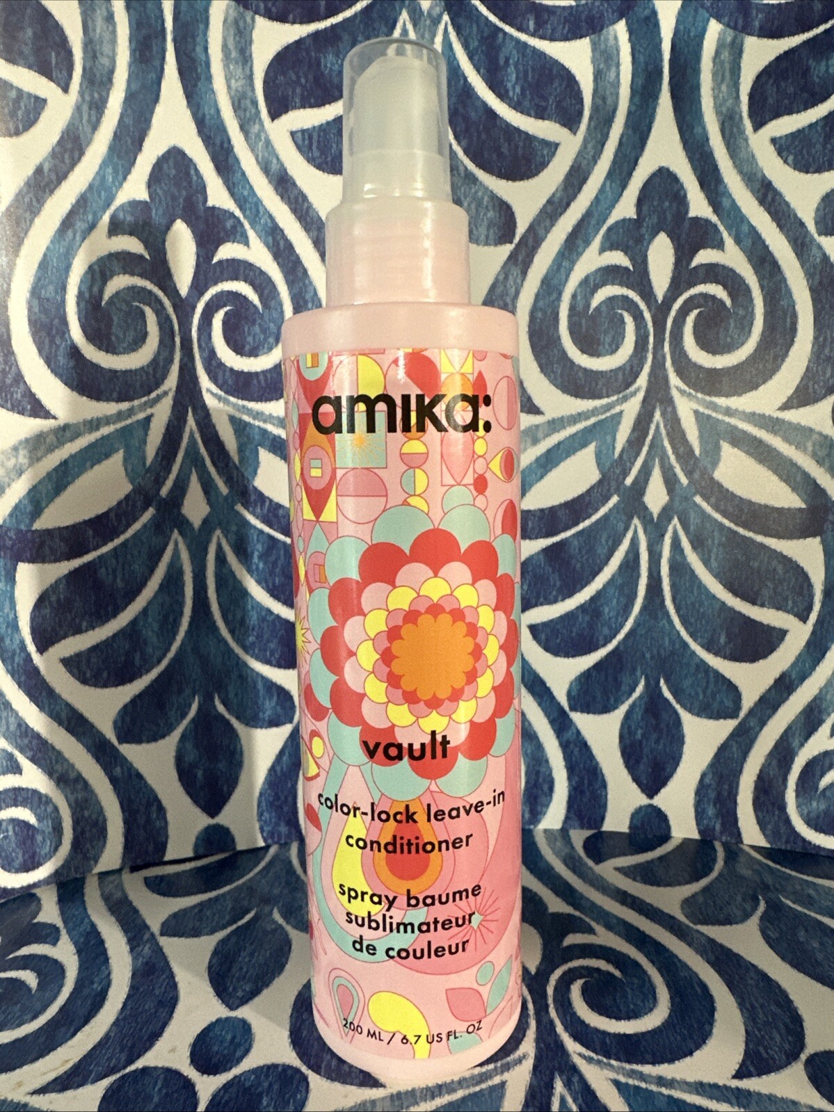 Amika Vault Color Lock Leave In Conditioner Preserve Color 6.7 fl oz