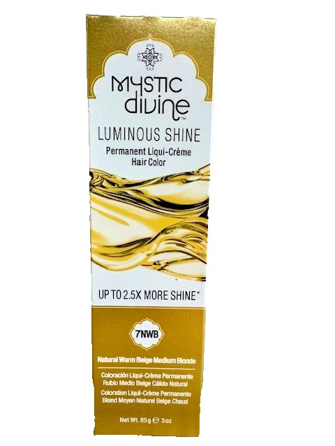 FULL CASE – 36 (3oz boxes) – Mystic Divine 7NWB Natural Warm Beige Med Blonde