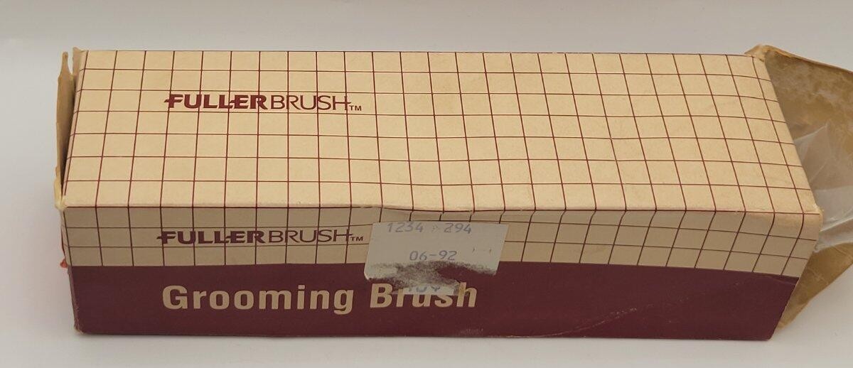 Vintage Fuller Grooming Brush West Germany NOS MIB