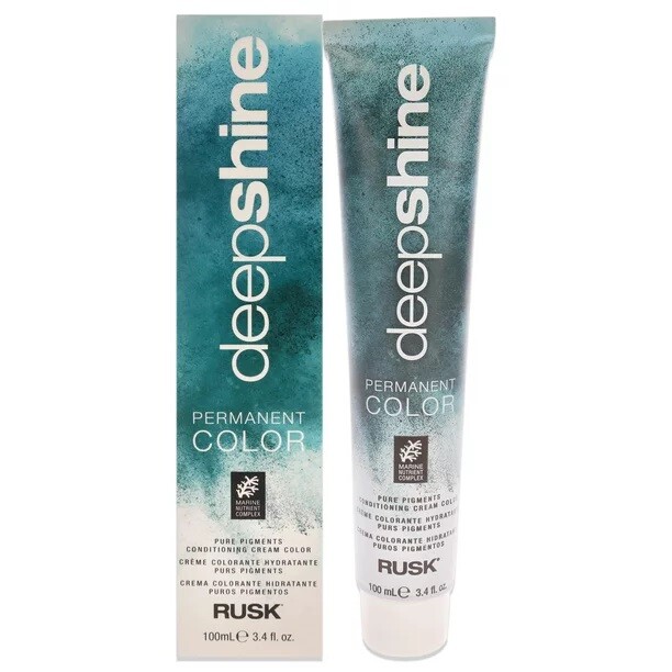 Rusk Deep Shine Permanent Hair Color (CHOOSE COLOR), 3.4 oz