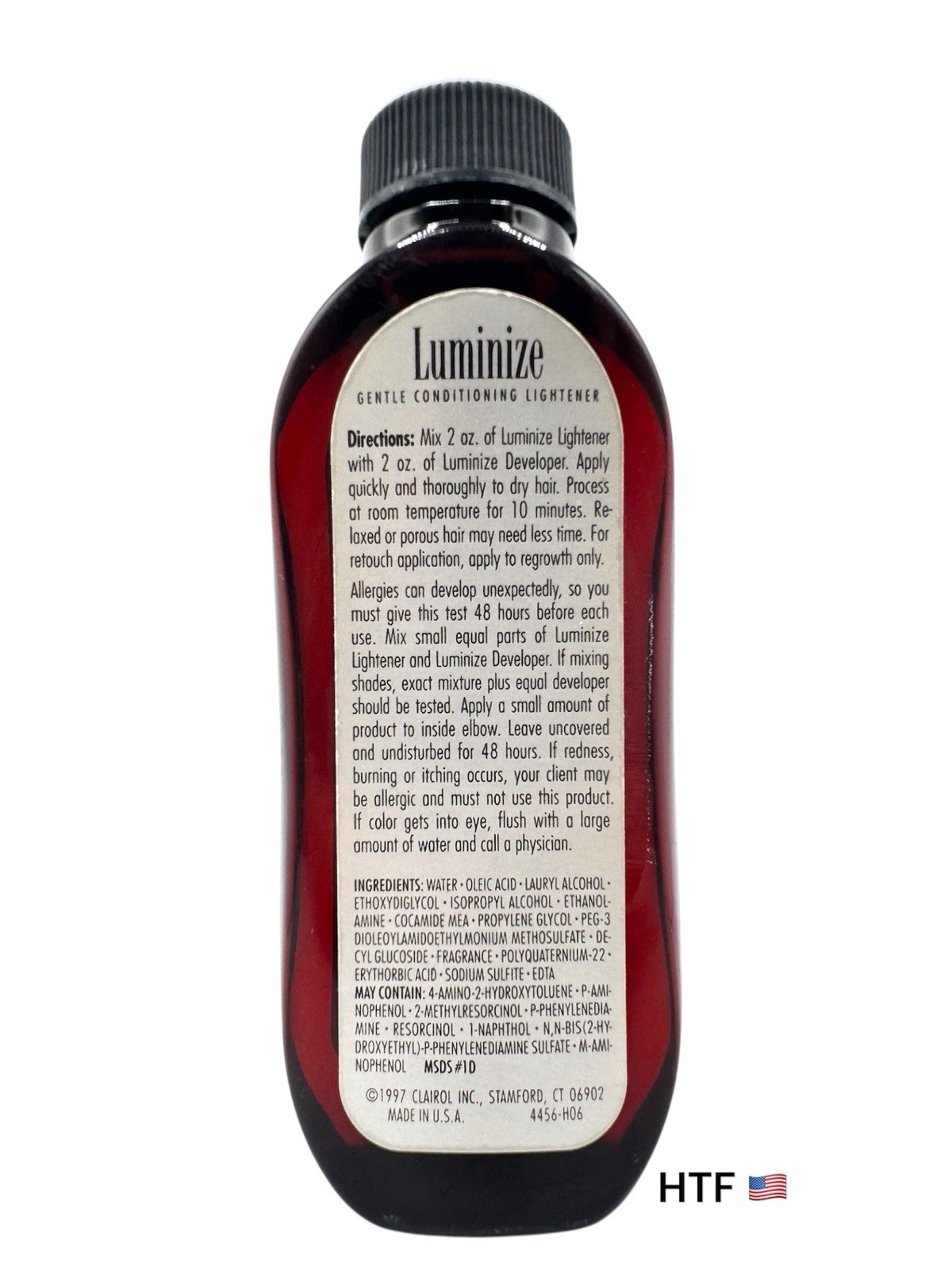 Clairol Professional Luminize ASH Gentle Conditioning Lightener No Ammonia 1UNIT