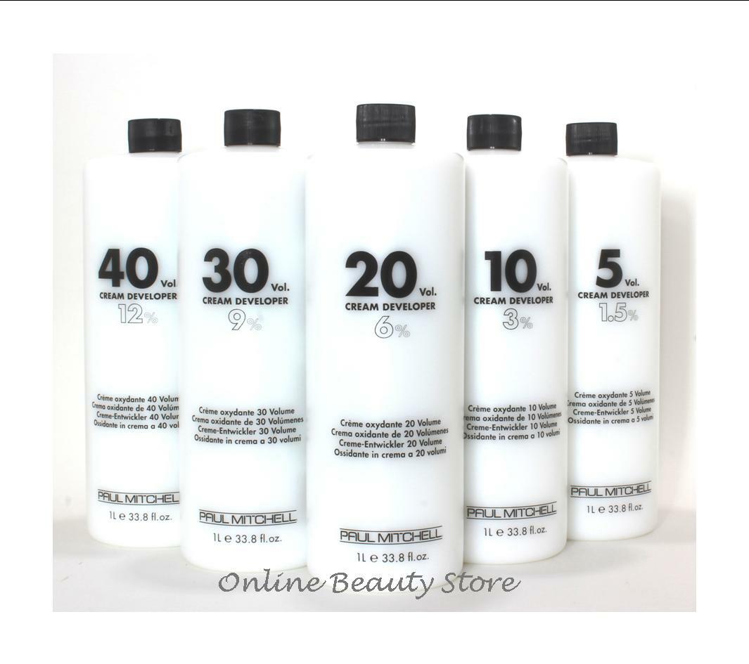 Paul Mitchell cream developer 33.8 oz