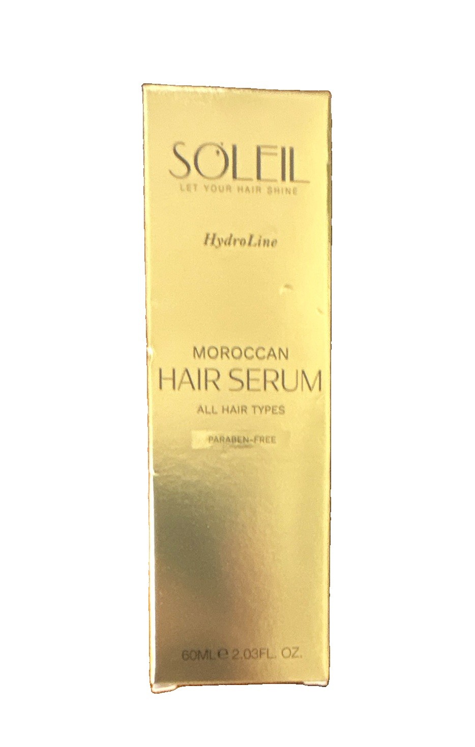 Soleil HydroLine NEW RARE Moroccan Hair Serum Argan Oil Paraben-Free MSRP:$249