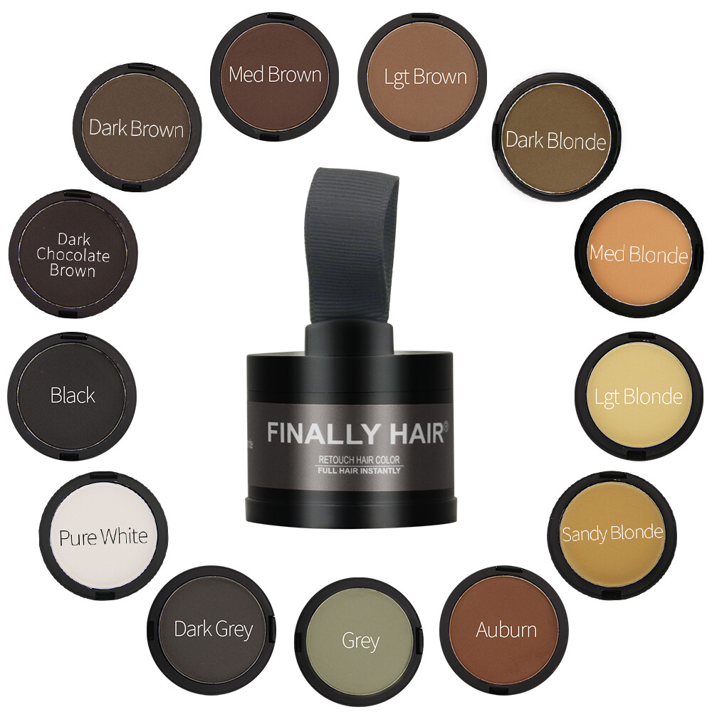 Waterproof Hair Fibers Hair Loss Cover Up Concealer Thickener by Finally Hair