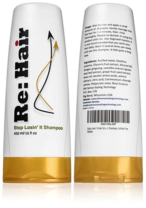 Shampoo “Stop Losin It” 16 Fluid Ounces All Natural Ingredients