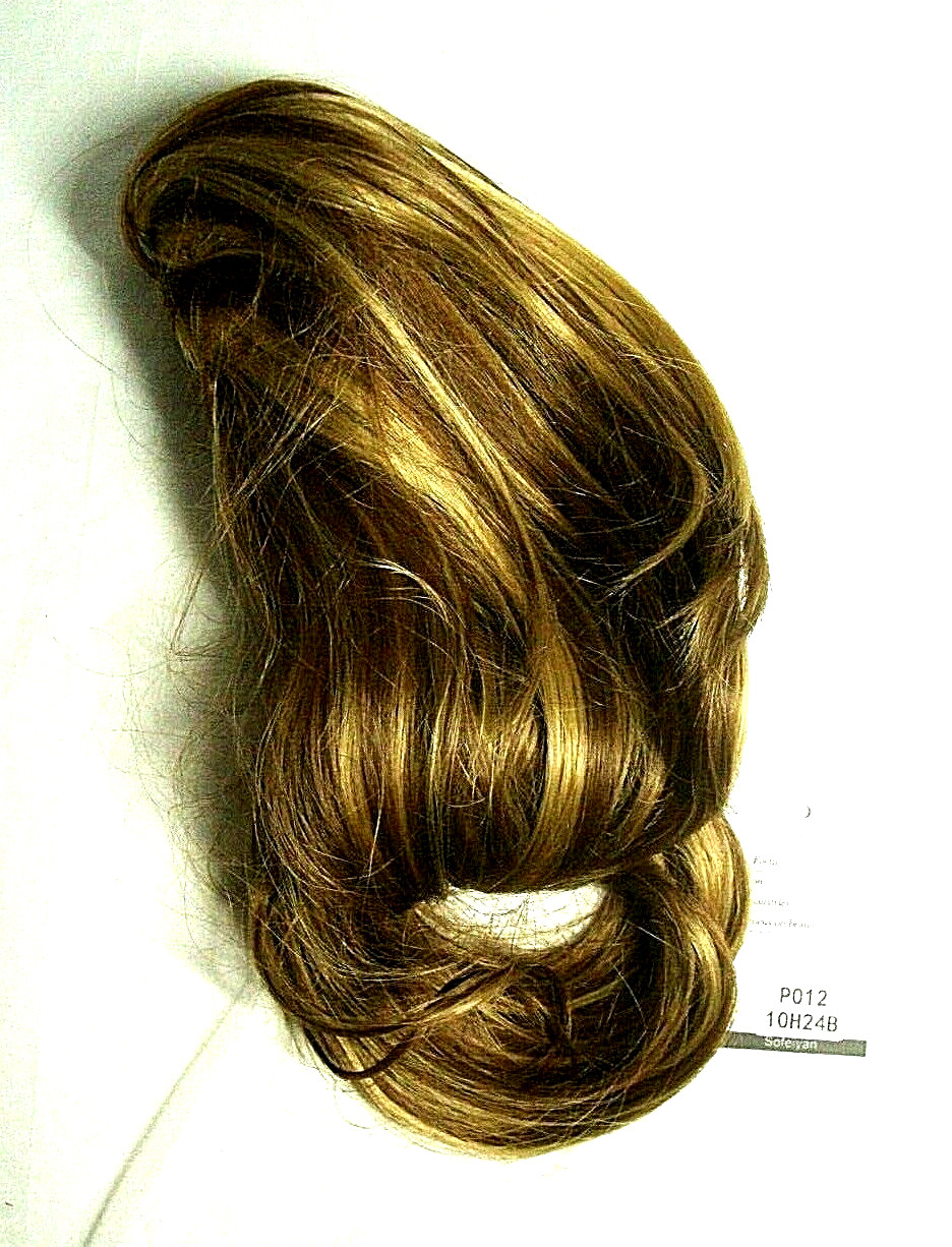 Sofeiyan 13″ Ponytail Extension Ponytail Clip in Claw Hair- Blonde