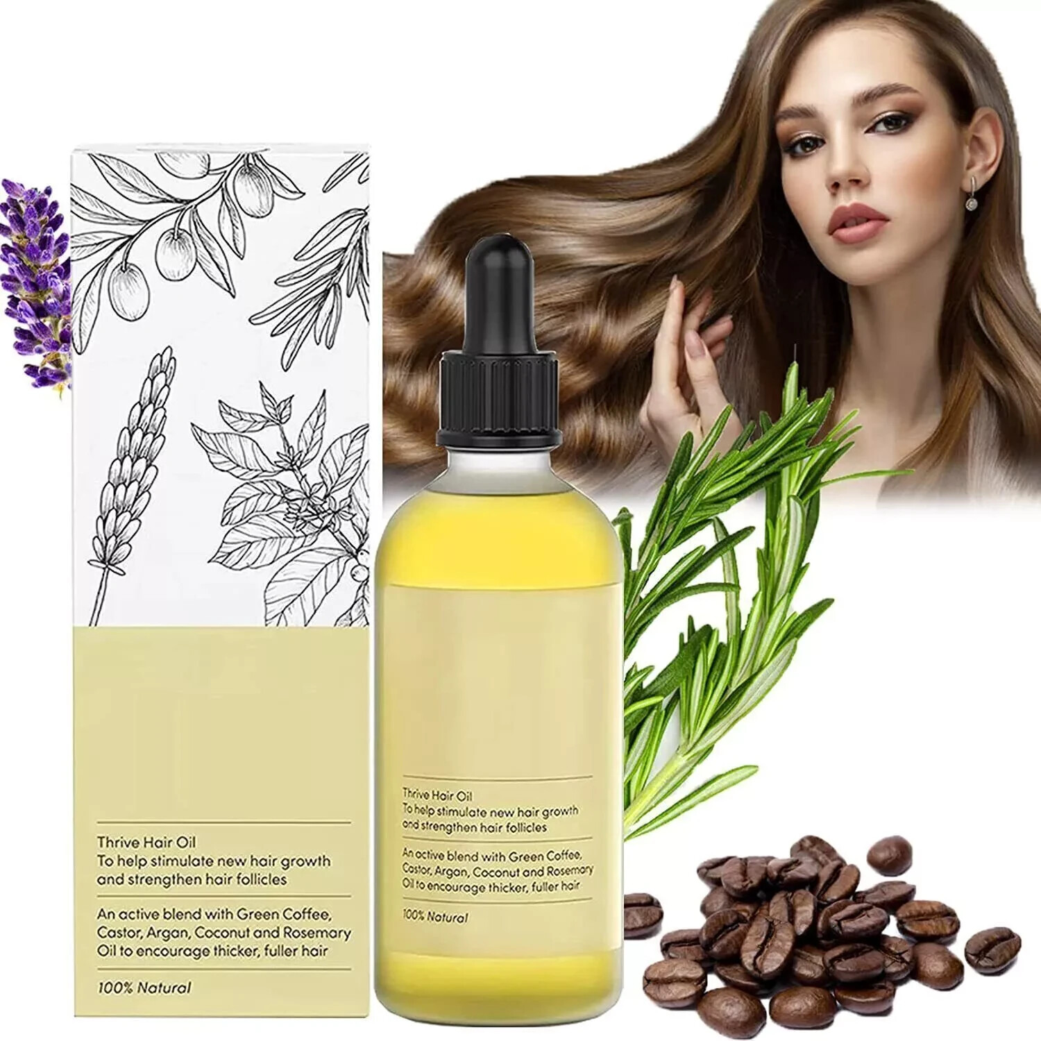 Moisturizing Essential Oil for Soft Hair Care – Repair Formula for Men & Women