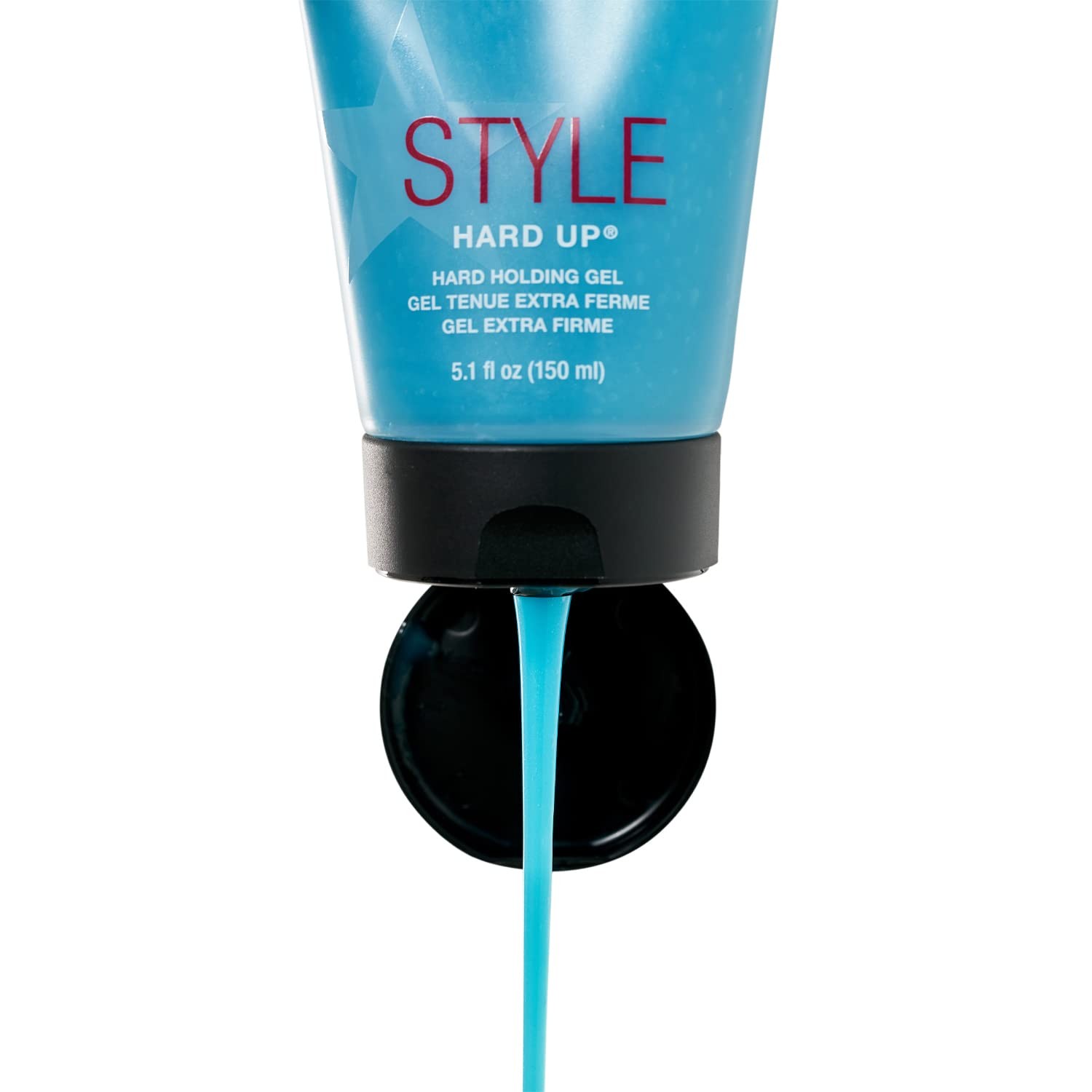 SexyHair Style Hard Up Hard Holding Gel, Extreme Hold | Non-Flaking Formula |