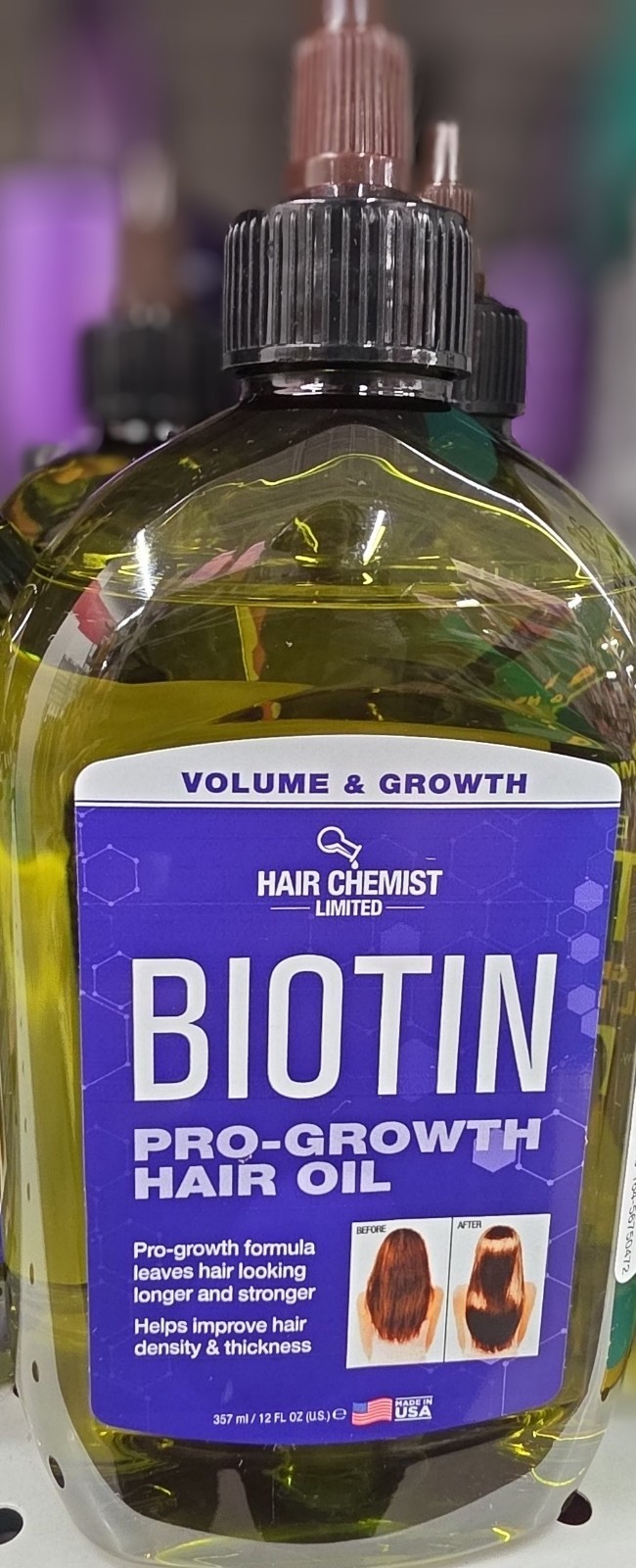 Hair Chemist Limited Biotin Pro-Growth Hair Oil Volume & Growth 12 fl oz