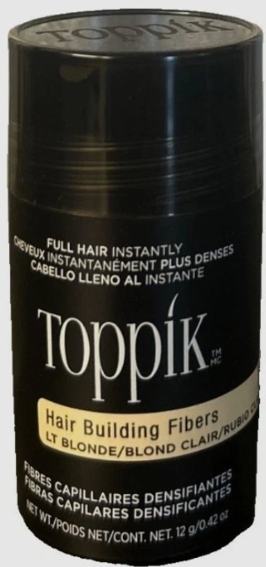 Toppik Hair Building Fibers Black /Dark Brown/Medium Brown/Light Brown/Blonde