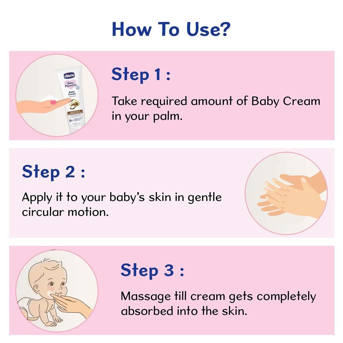 Chicco Baby Moments Baby Cream for Babies – 200g