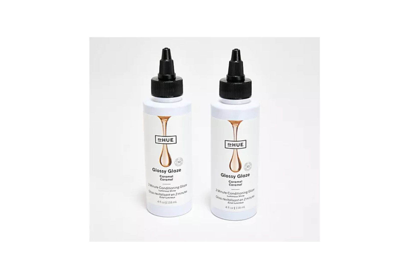 dpHUE Glossy Glaze Conditioner 4oz Duo. Caramel