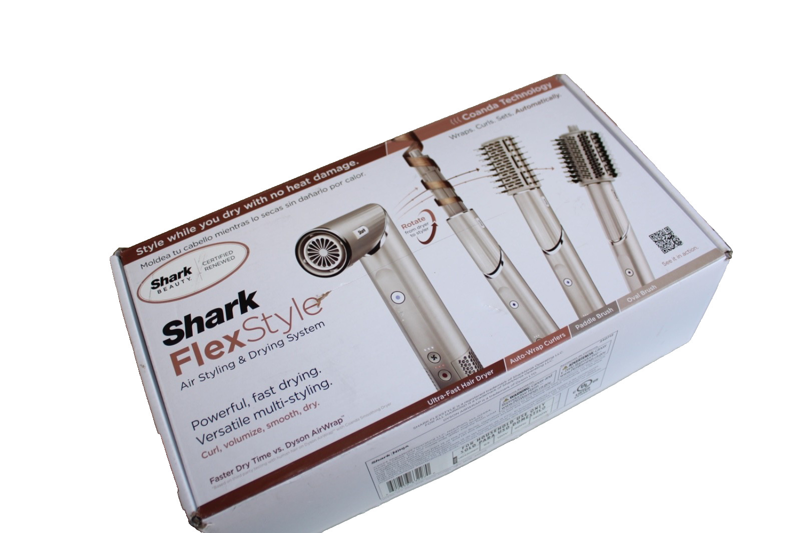 Shark HD430 FlexStyle Air Styling condo technology beige color Open box ladies