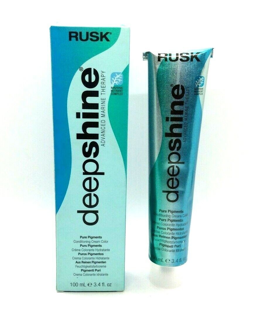 Rusk Deep Shine Pure Pigments Conditioning Cream Color **ALL COLORS** 3.4 OZ