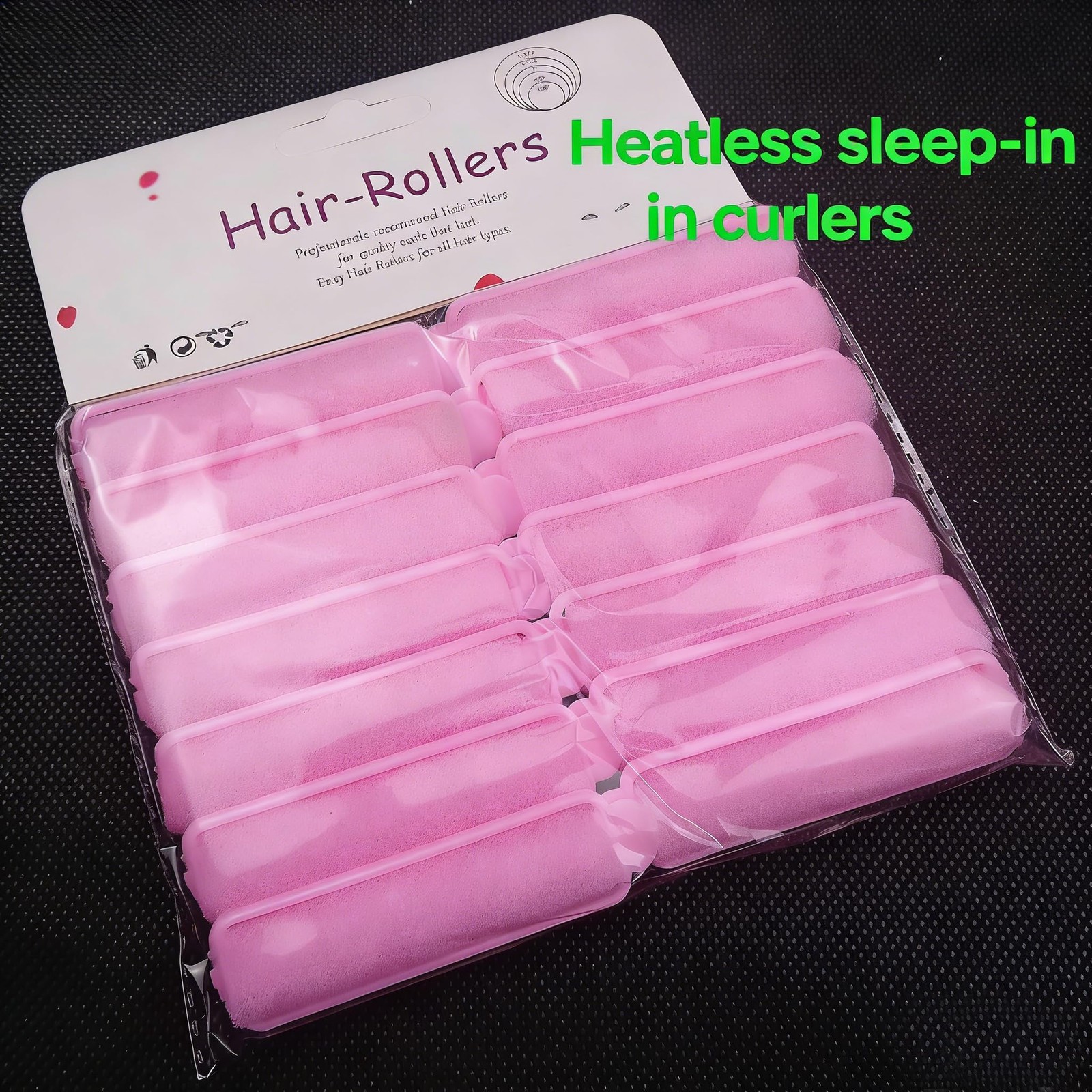 YOFAN 14-Pack Foam Sponge Hair Rollers 2.4 Inch