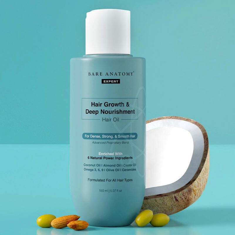 Bare Anatomy Hair Growth Oil | Deep Nourishment | Hair Growth & Anti Hairfall