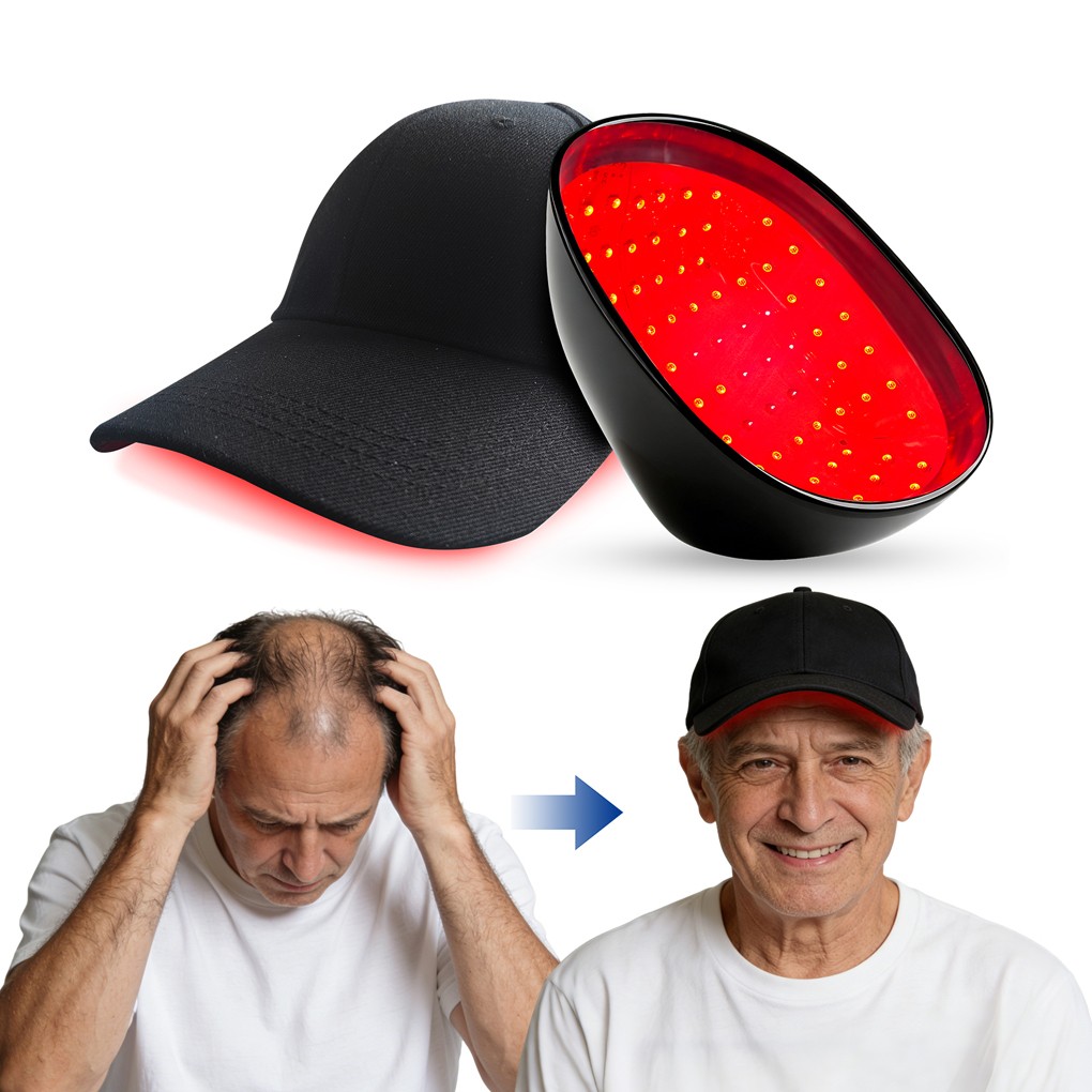 Red Light Therapy Hat 630nm&940nm Hair Loss Treatment Cap Hair Growth Regrowth
