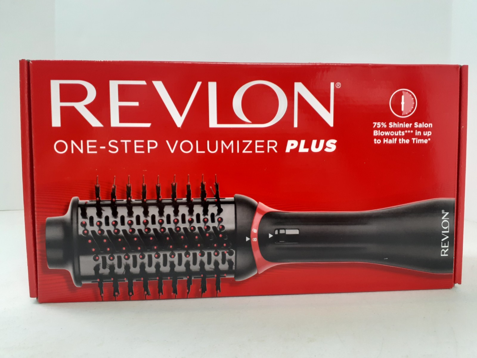 Revlon One-Step Volumizer Plus 2.4 in Oval Head Hair Dryer RVDR5298 Black/Red