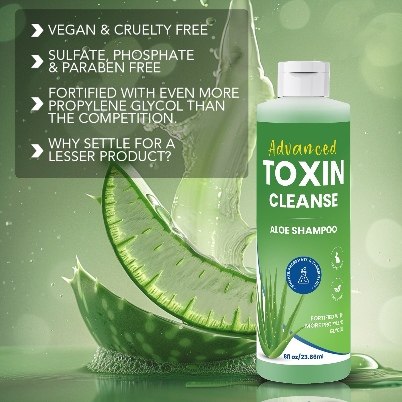 Advanced Toxin Cleanse Detox Shampoo Pass Hair Follicle Test w/Ease