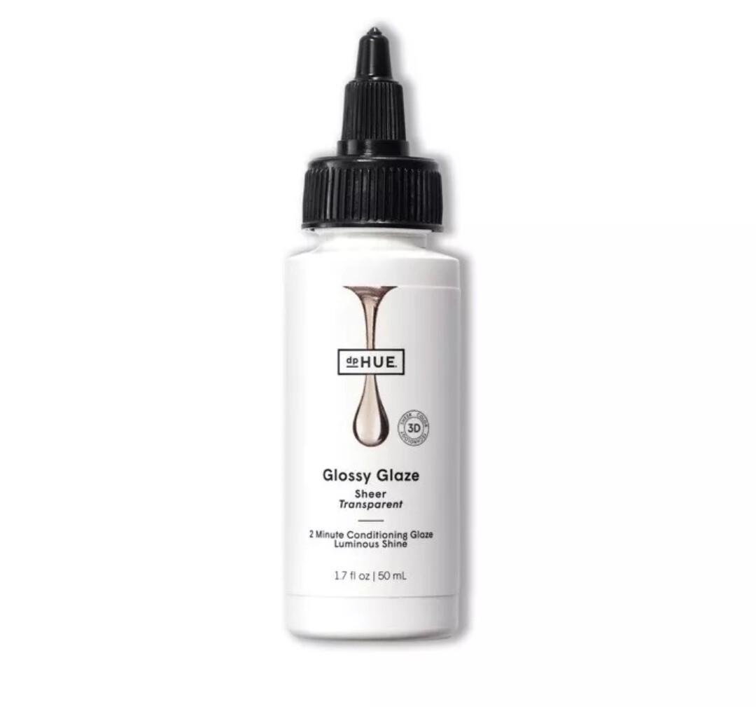 DP HUE GLOSSY GLAZE 2 MINUTE CONDITIONING GLAZE SHEER 1.7 FL.OZ./50 ML MINI