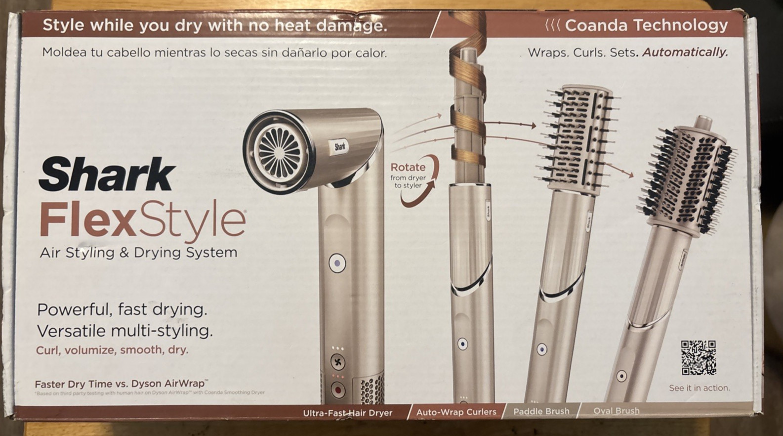Shark FlexStyle (HD430) – Air Drying & Styling System… FREE S&H!
