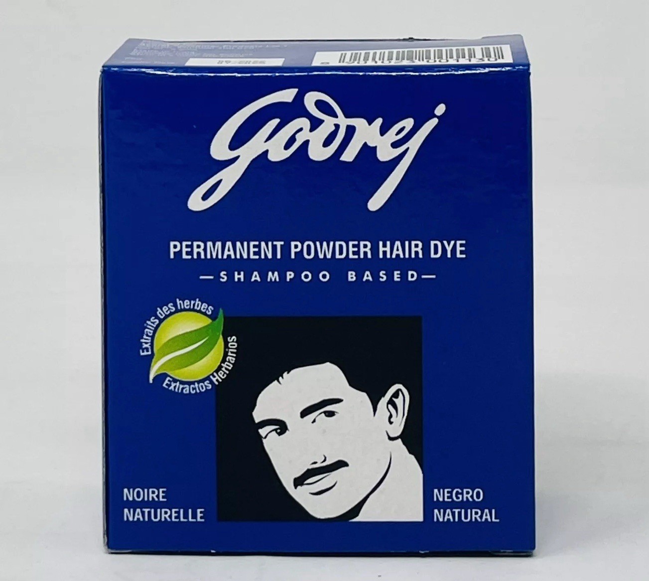 Godrej Permanent Powder Hair Dye Herbal Extracts Natural Black