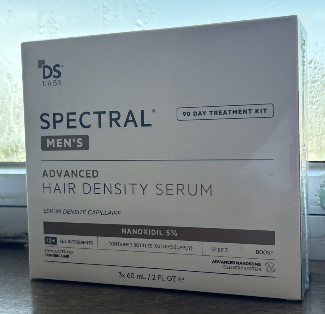 DS Labs Spectral Men’s Dnc-N-Hair Density Serum, 60mL (3 Pack) SEALED Exp 05/28